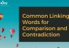 linking words for comparison and contradiction