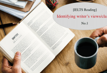 dạng bài đọc IELTS reading Identify writer views