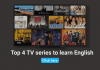 Learn English with TV series