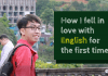 fall in love with English